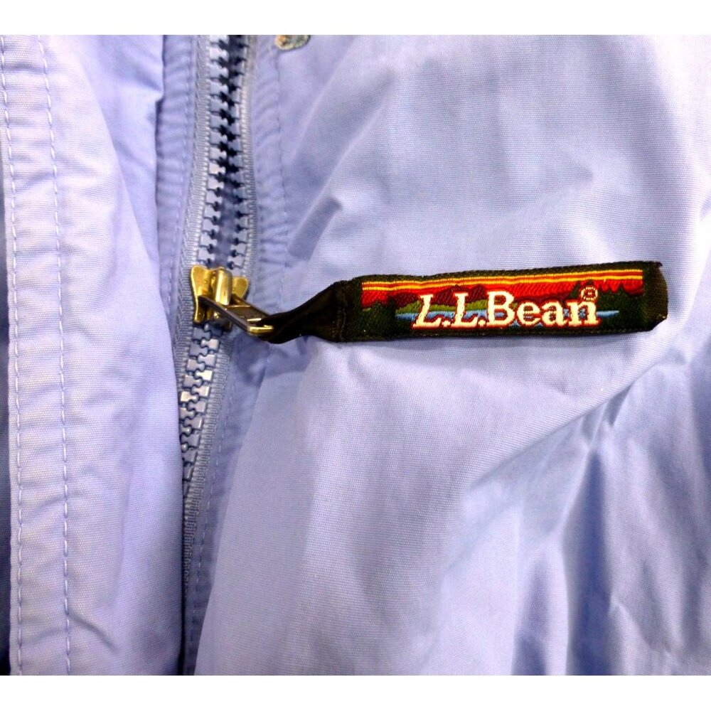 Womens L.L. Bean Outdoor Outfitter Jacket Petite Large Thinsulate Ultra Blue Nyl - Picture 11 of 16